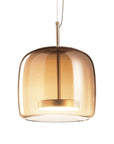 Lampa Sufitowa Wisząca Szklana Amber APP613-1CP 2