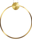 Lampa Sufitowa Wisząca Led App1397-cp Old Gold 40cm