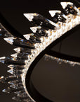 Kryształowa Lampa Sufitowa Led APP1609-3C Złota 2