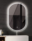 Lustro ścienne led ddj 80x60cm