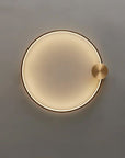 Lampa Ścienna Kinkiet Led App1391-cw Old Gold 50cm