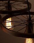 Lampa Sufitowa Wisząca App213-3cp Koło Industrial