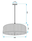 Lampa Wisząca Boho APP1296-1CP Green 8