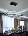Lampa Sufitowa Wisząca Kryształowa LED 102W pilot APP417-CP