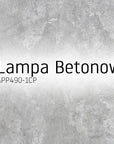 Lampa Sufitowa Wisząca Betonowa APP490-1CP
