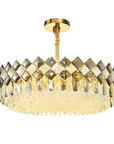 Lampa Kryształowa Wisząca APP1540-8CP60 Gold 1