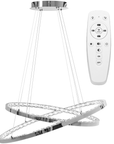 Lampa Kryształowa Wisząca Led App771-3cp