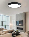 Lampa Plafon Diamond APP862-C 40 cm Czarna