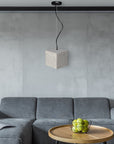 Lampa Sufitowa Wisząca Betonowa APP490-1CP