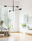 Lampa Sufitowa Wisząca App1260-4cp Black