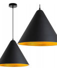 Lampa Wisząca Suez Czarna