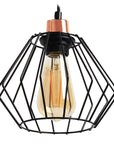 Lampa Sufitowa Wisząca W Stylu Loft Siena