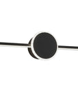 Kinkiet Łazienkowy Led Round Black 60cm App849-1w