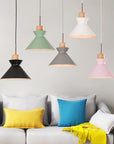 Lampa Wisząca Puri APP089-1CP Szara