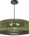 Lampa Wisząca Boho APP1296-1CP Green 1