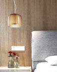 Lampa Sufitowa Wisząca Szklana Amber APP613-1CP 5