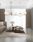 Lampa Sufitowa Wisząca Gold APP1662-5CP 6