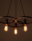 Lampa Sufitowa Wisząca App213-3cp Koło Industrial