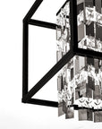 Lampa Kryształowa Wisząca App1112-4cp Czarna