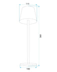 Lampka Nocna App1367-t Old Gold 9