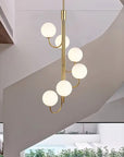 Lampa Sufitowa Wisząca Gold APP1585-6CP 7
