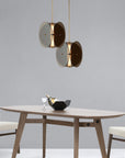 Lampa Sufitowa Wisząca Czarna App1675-cp Round 2