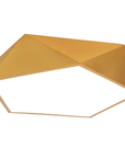 Lampa Plafon Diamond APP877-C 50 cm Złota
