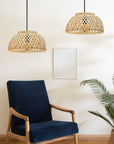 Lampa Wisząca Bambusowa APP1628-1CP 6