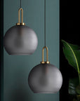 Lampa Sufitowa Wisząca Szklana Kula 20cm APP626-1CP
