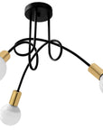 Lampa Paradise 3 APP517-3C Czarna