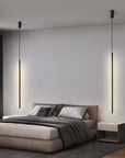 Lampa Sufitowa Wisząca Led App1413-c Black 100cm