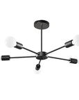 Lampa Pająk 5 APP1024-5CP Czarna