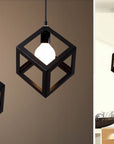 Lampa Sufitowa Wisząca Denver 180979A Czarna