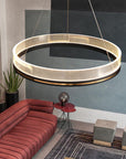 Lampa Wisząca APP1190-CP Złota 60cm