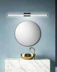 Lampa Kinkiet Łazienkowy Led Nad Lustro 12w 50cm App373-1w Czarna