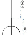 Lampa Sufitowa Wisząca Szklana Amber APP613-1CP 9