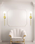 Lampa Kinkiet 75cm App580-1w Złoty