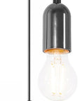 Lampa Sufitowa Wisząca Oprawka APP353-1CP Chrom Black