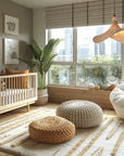 Lampa Wisząca Bambusowa APP1642-1CP 30cm 12