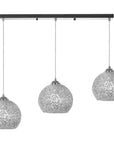 Lampa Sufitowa Wisząca Potrójna Metalowa app633-3cp CHROM