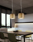 Lampa Sufitowa Wisząca Szklana Amber APP613-1CP 4