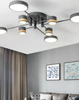 Lampa Sufitowa APP528-8C Szara 3