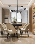 Lampa Sufitowa Wisząca App1261-6cp Black