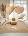 Lampa Wisząca Bambusowa APP1641-1CP 50cm 4