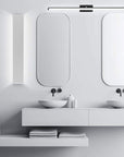 Lampa Kinkiet Łazienkowy Led Nad Lustro 20w 100cm App375-1w Czarna