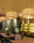 Lampa Sufitowa Wisząca Boho Natural App1486-1cp