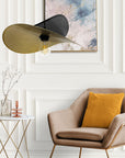 Lampa Sufitowa Wisząca App1471-1cp Czarna/złoto