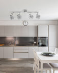 Lampa Sufitowa Wisząca Metalowa APP673-4C CHROM