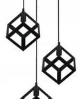 Lampa Sufitowa Wisząca Denver 180979A Czarna