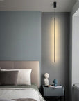 Lampa Sufitowa Wisząca Led App1413-c Black 100cm